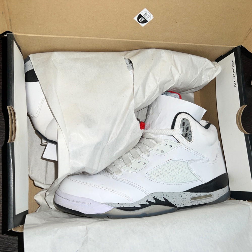 Jordan “White Cement” 5s